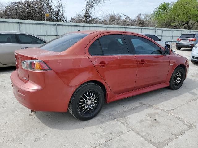 JA32U2FU4BU030261 - 2011 MITSUBISHI LANCER ES/ES SPORT MAROON photo 3