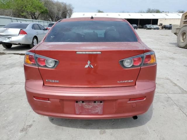 JA32U2FU4BU030261 - 2011 MITSUBISHI LANCER ES/ES SPORT MAROON photo 6