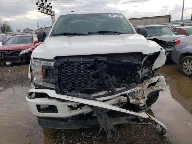 1FTEX1EPXJFB98453 - 2018 FORD F150 SUPER CAB WHITE photo 5