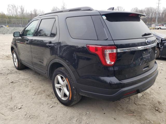 1FM5K8B80JGC81822 - 2018 FORD EXPLORER BLACK photo 2