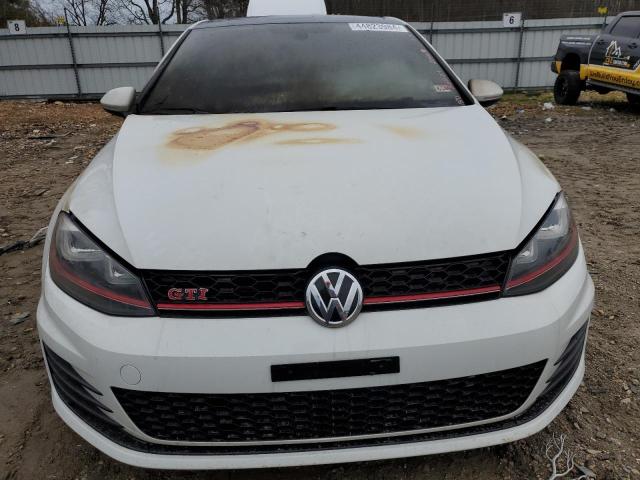 3VW447AU1GM062186 - 2016 VOLKSWAGEN GTI S/SE WHITE photo 5