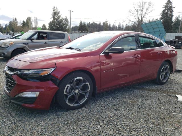 1G1ZG5ST0KF220268 - 2019 CHEVROLET MALIBU RS RED photo 1