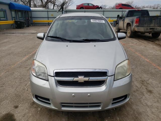 KL1TD56618B244385 - 2008 CHEVROLET AVEO BASE Gümüş foto 5