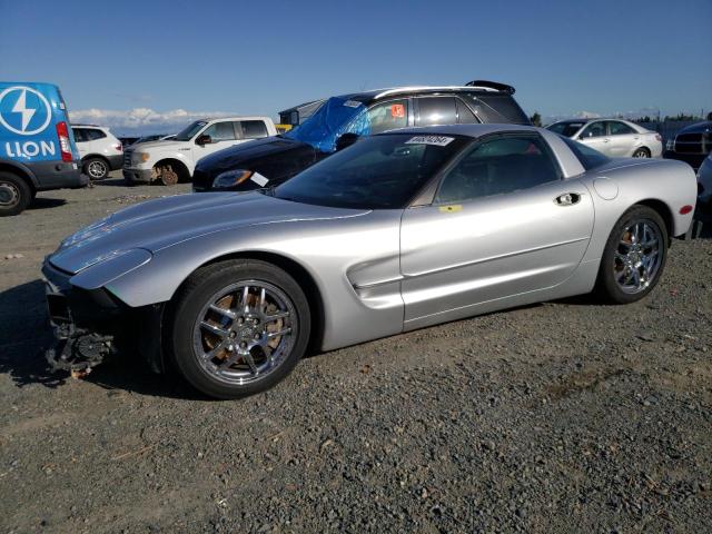 1G1YY22G715106668 - 2001 CHEVROLET CORVETTE SILVER photo 1