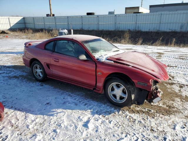 1FALP42T7SF171387 - 1995 FORD MUSTANG GT MAROON photo 4