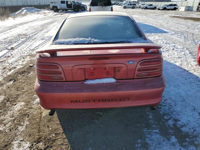 1FALP42T7SF171387 - 1995 FORD MUSTANG GT MAROON photo 6