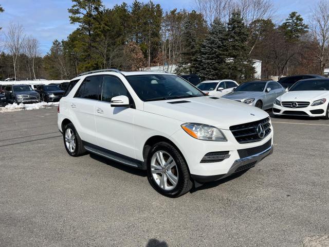 4JGDA5HB1FA578463 - 2015 MERCEDES-BENZ ML 350 4MATIC WHITE photo 2