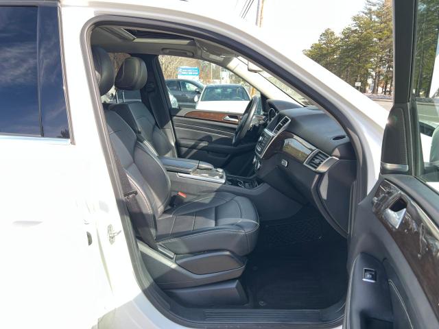 4JGDA5HB1FA578463 - 2015 MERCEDES-BENZ ML 350 4MATIC WHITE photo 5
