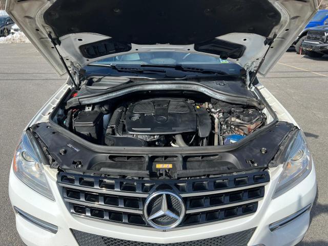 4JGDA5HB1FA578463 - 2015 MERCEDES-BENZ ML 350 4MATIC WHITE photo 8