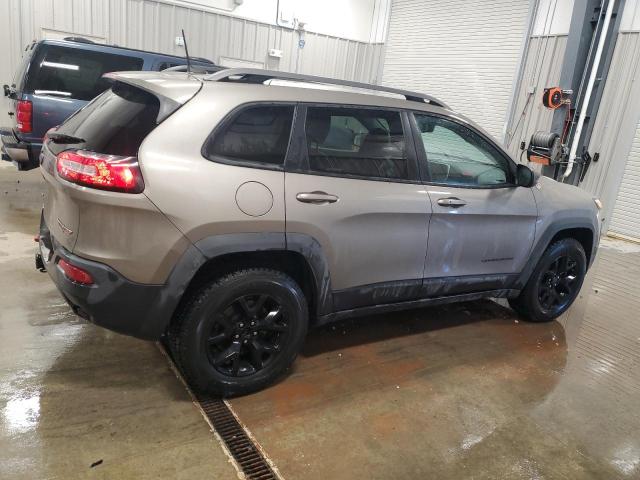 1C4PJMBSXHW616251 - 2017 JEEP CHEROKEE TRAILHAWK BROWN photo 3