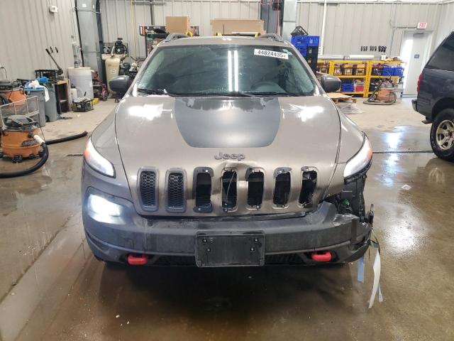 1C4PJMBSXHW616251 - 2017 JEEP CHEROKEE TRAILHAWK BROWN photo 5