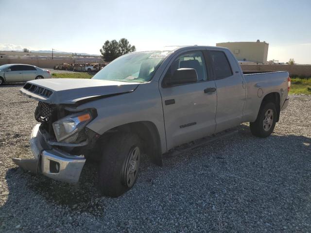 5TFRY5F14MX273212 - 2021 TOYOTA TUNDRA DOUBLE CAB SR/SR5 GRAY photo 1