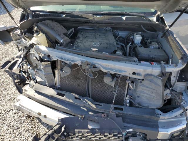 5TFRY5F14MX273212 - 2021 TOYOTA TUNDRA DOUBLE CAB SR/SR5 GRAY photo 11