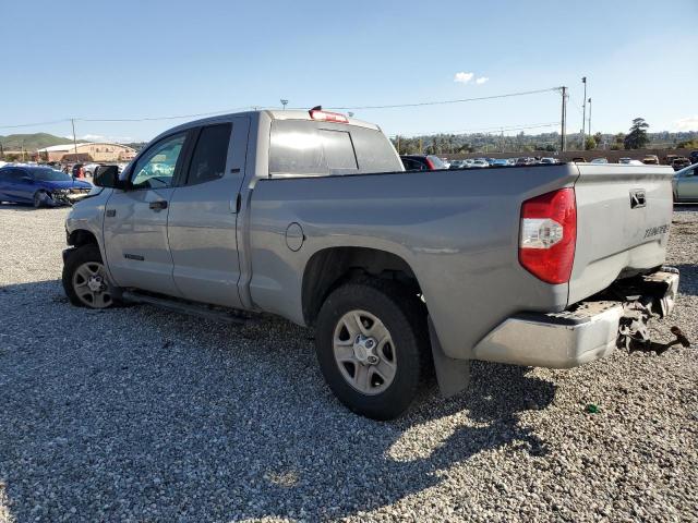 5TFRY5F14MX273212 - 2021 TOYOTA TUNDRA DOUBLE CAB SR/SR5 GRAY photo 2