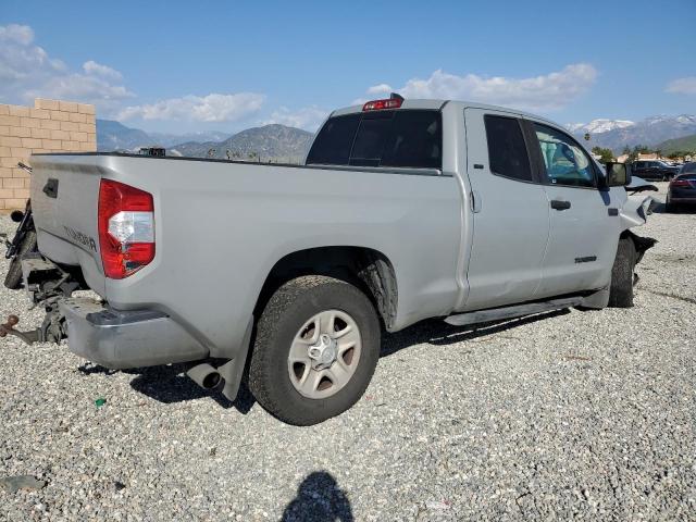 5TFRY5F14MX273212 - 2021 TOYOTA TUNDRA DOUBLE CAB SR/SR5 GRAY photo 3
