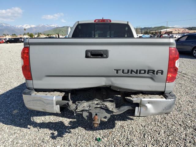 5TFRY5F14MX273212 - 2021 TOYOTA TUNDRA DOUBLE CAB SR/SR5 GRAY photo 6
