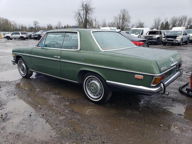 11407312001663 - 1973 MERCEDES-BENZ 280C GREEN photo 2