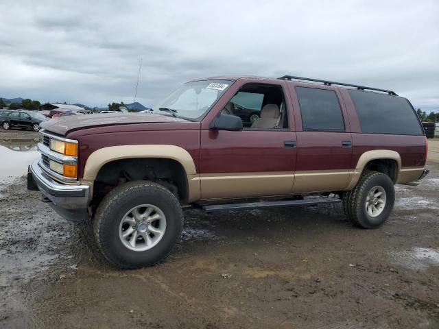 1GNFK16R9XJ344308 - 1999 CHEVROLET SUBURBAN K1500 MAROON photo 1