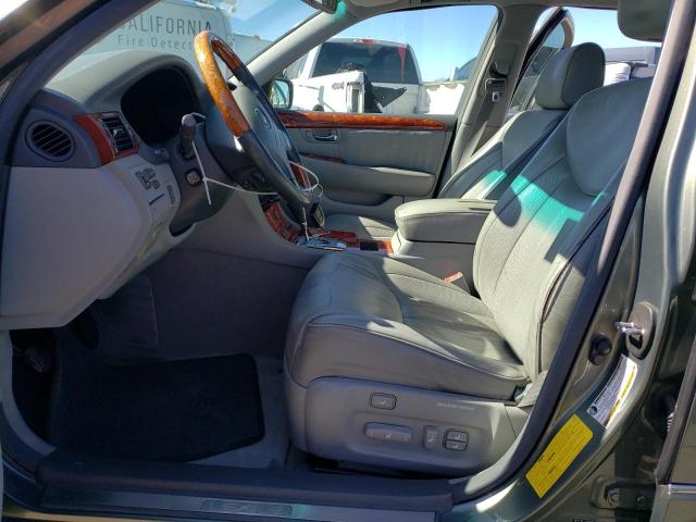 JTHBN36F440155243 - 2004 LEXUS LS 430 GRAY photo 7