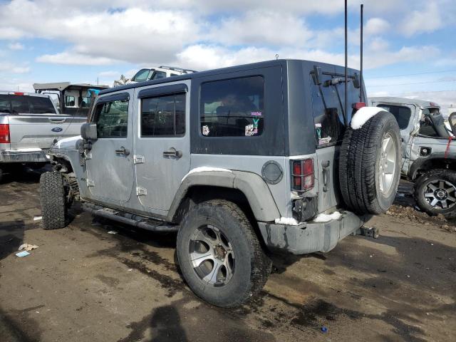 1J8GA39168L584271 - 2008 JEEP WRANGLER U X GRAY photo 2