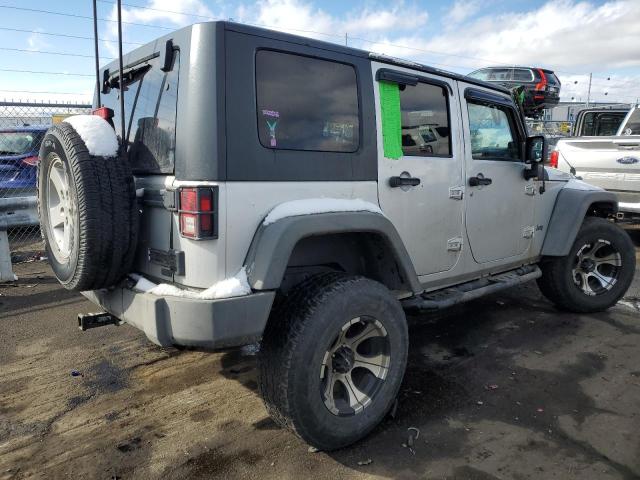 1J8GA39168L584271 - 2008 JEEP WRANGLER U X GRAY photo 3