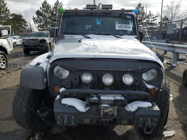 1J8GA39168L584271 - 2008 JEEP WRANGLER U X GRAY photo 5