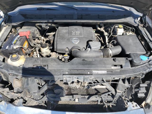 1N6BA0ED4AN300692 - 2010 NISSAN TITAN XE GRAY photo 11