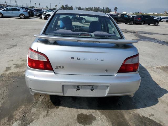 JF1GD29652G511533 - 2002 SUBARU IMPREZA WRX SILVER photo 6