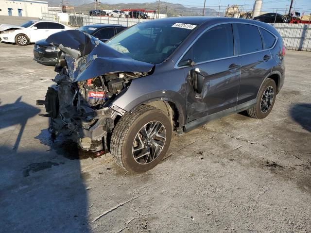 2HKRM3H40GH522094 - 2016 HONDA CR-V SE GRAY photo 1