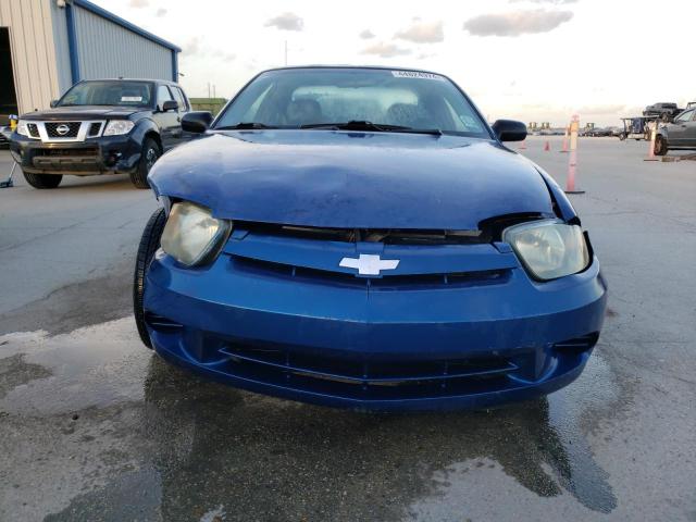 1G1JC12F337114548 - 2003 CHEVROLET CAVALIER BLUE photo 5