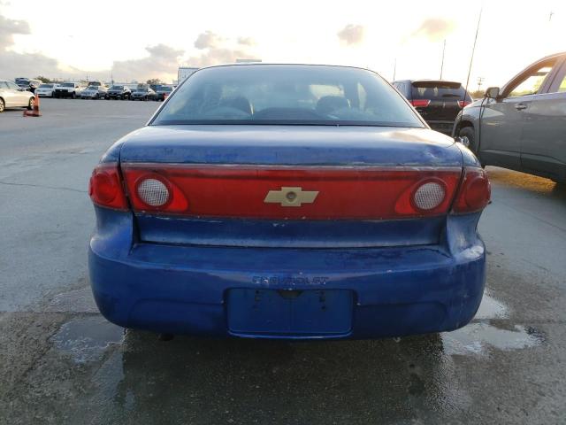 1G1JC12F337114548 - 2003 CHEVROLET CAVALIER BLUE photo 6