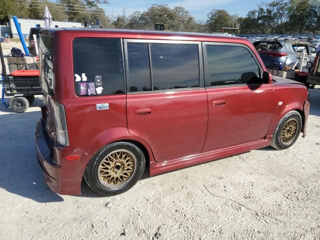 JTLKT324264116050 - 2006 TOYOTA SCION XB RED photo 3