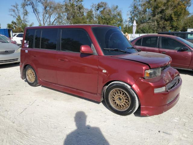 JTLKT324264116050 - 2006 TOYOTA SCION XB RED photo 4