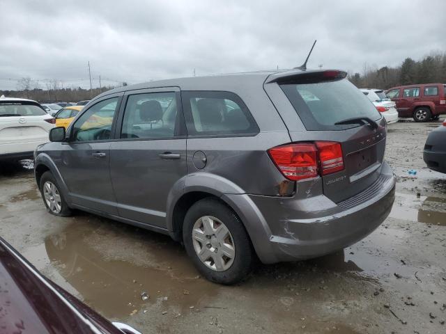 3C4PDCAB6CT366993 - 2012 DODGE JOURNEY SE GRAY photo 2