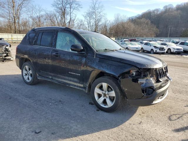 1C4NJDEB3ED621267 - 2014 JEEP COMPASS LATITUDE BLACK photo 4