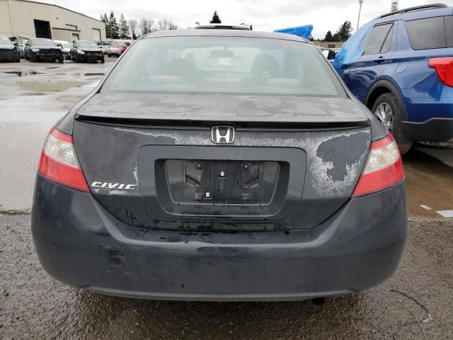 2HGFG128X9H513393 - 2009 HONDA CIVIC EX BLACK photo 6