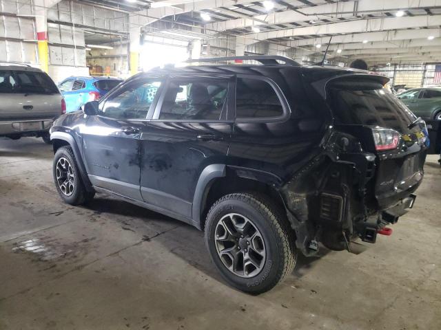 1C4PJMBX3MD142600 - 2021 JEEP CHEROKEE TRAILHAWK BLACK photo 2