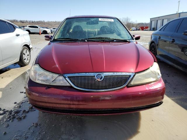 1MEFM66L5XK602991 - 1999 MERCURY MYSTIQUE LS BURGUNDY photo 5