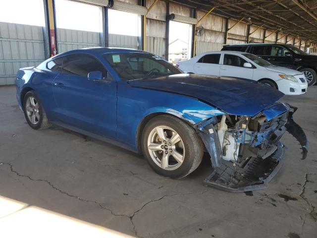 1FA6P8TH1K5130922 - 2019 FORD MUSTANG BLUE photo 4