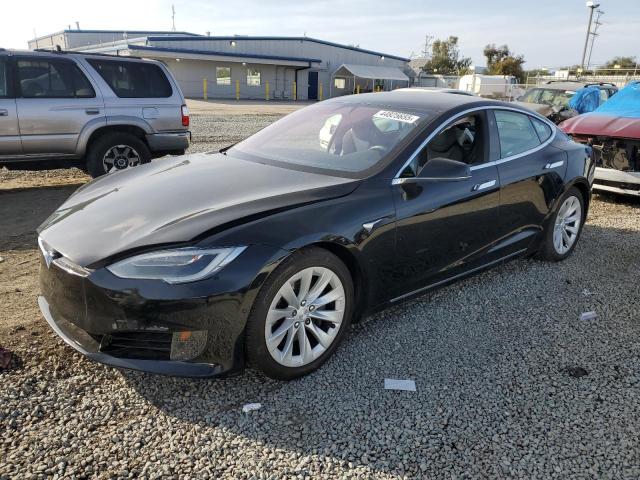 5YJSA1E14HF218694 - 2017 TESLA MODEL S BLACK photo 1