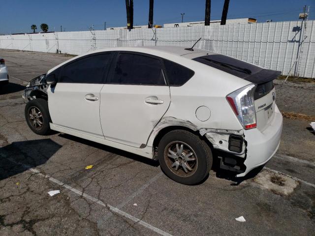 JTDKN3DU1B0265408 - 2011 TOYOTA PRIUS WHITE photo 2