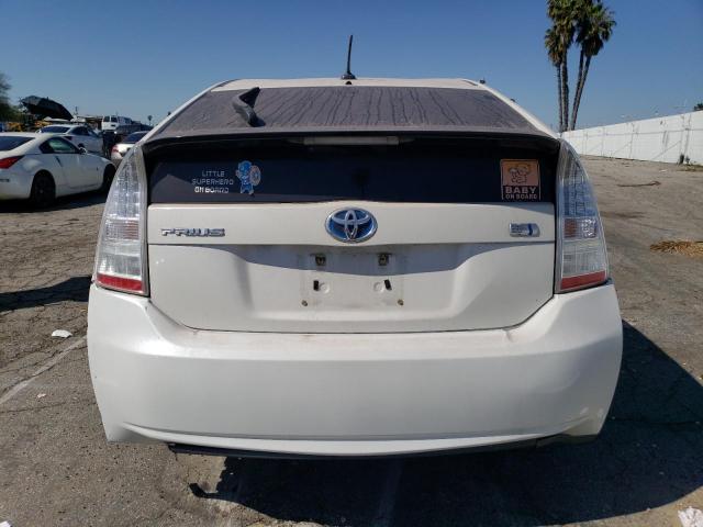 JTDKN3DU1B0265408 - 2011 TOYOTA PRIUS WHITE photo 6