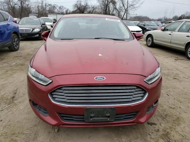 3FA6P0HR3DR319266 - 2013 FORD FUSION SE RED photo 5