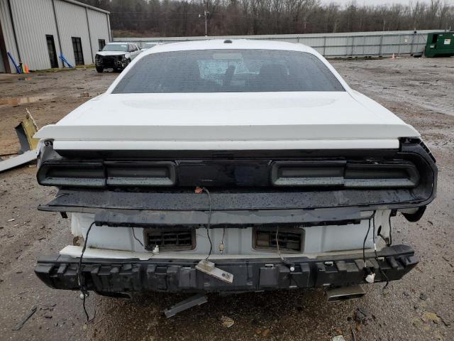 2C3CDYAG3EH196535 - 2014 DODGE CHALLENGER SXT WHITE photo 6