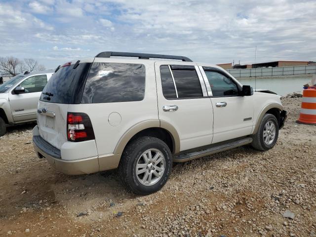 1FMEU64E68UA54888 - 2008 FORD EXPLORER EDDIE BAUER WHITE photo 3