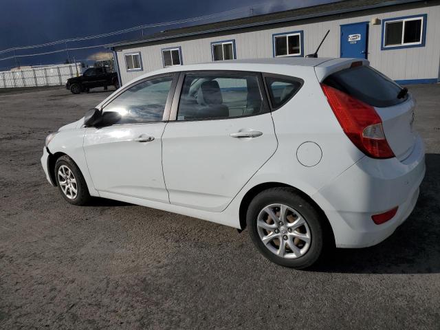 KMHCT5AE5EU144358 - 2014 HYUNDAI ACCENT GLS WHITE photo 2