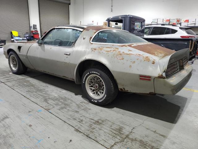 2W87Z8N131394 - 1978 PONTIAC TRANS AM SILVER photo 2