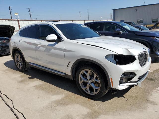 5UX2V1C08LLE67540 - 2020 BMW X4 XDRIVE30I WHITE photo 4