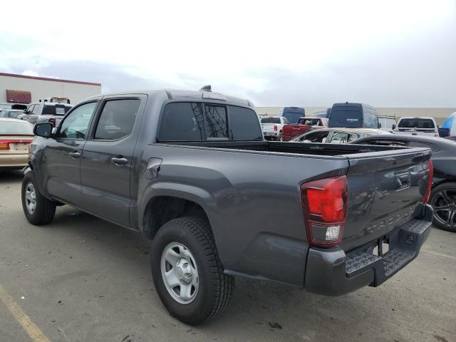 3TYAX5GNXMT029401 - 2021 TOYOTA TACOMA DOUBLE CAB GRAY photo 2