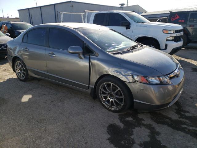 JHMFA15516S004751 - 2006 HONDA CIVIC LX GRAY photo 4